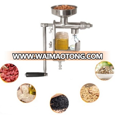 Best price hand manual mini oil press machine/mustard oil mill machine